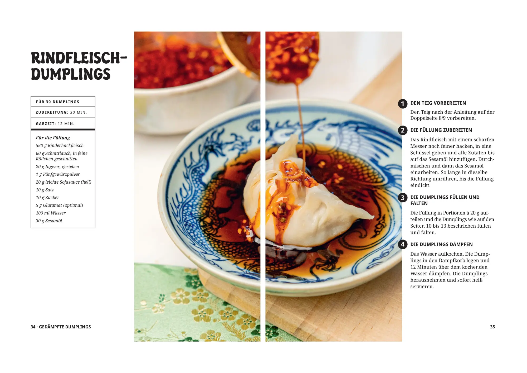 Bild: 9783809451679 | Dumplings - Chinesische Teigtaschen | La Taverne de Zhao | Buch | 2025