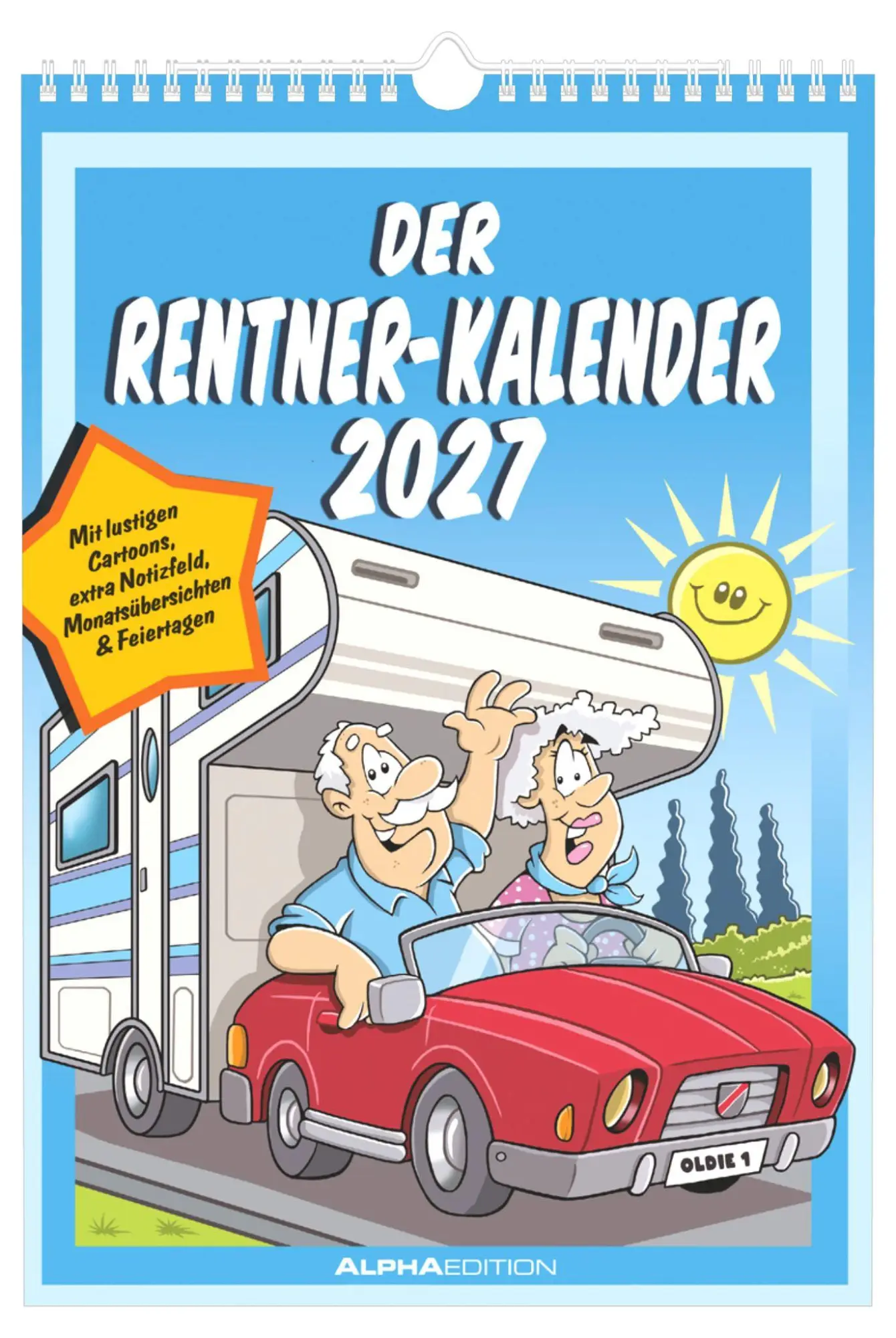 Cover: 4069095011779 | Der Rentner-Kalender 2027 | Neumann Verlage GmbH &amp; Co KG | Kalender