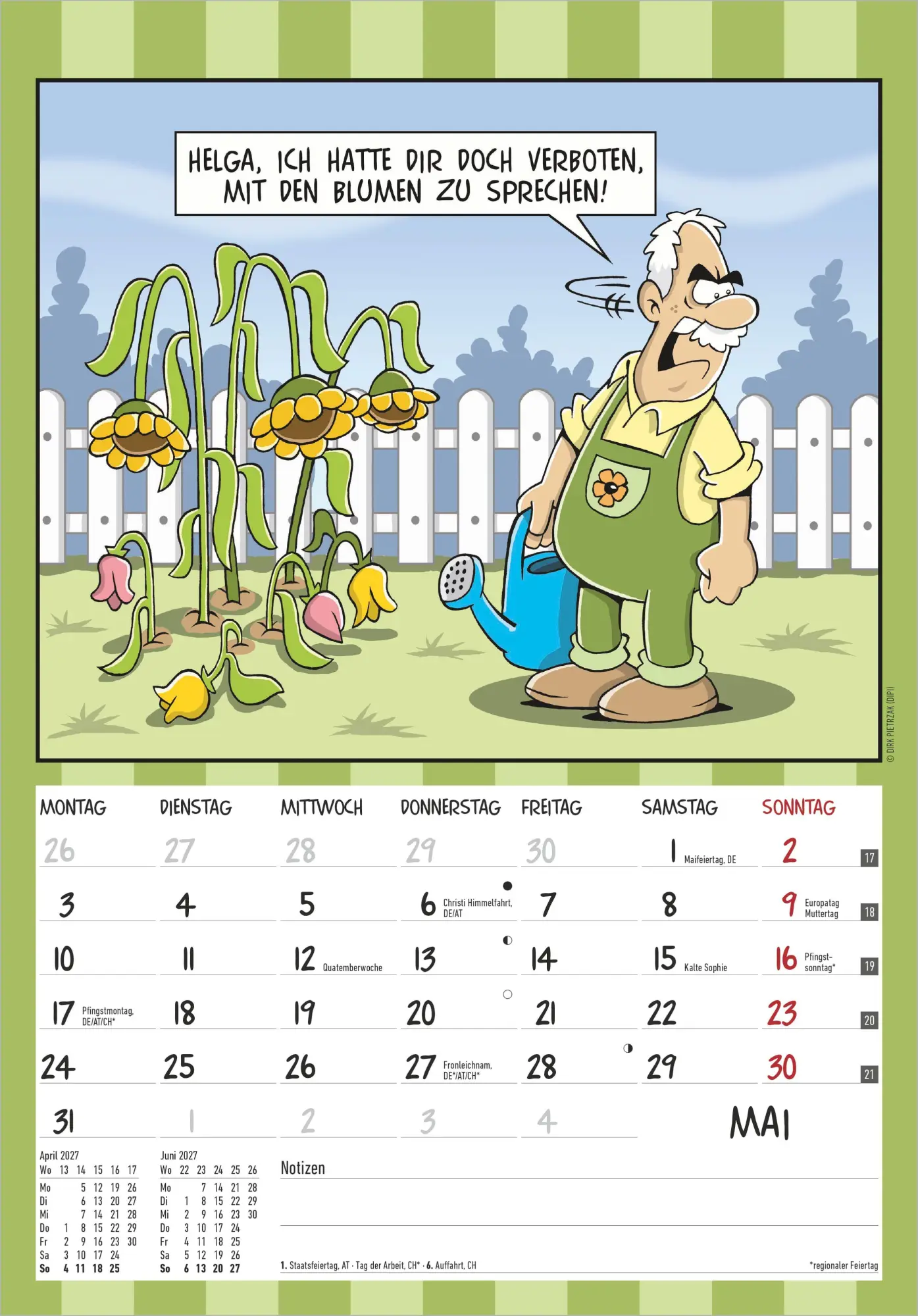 Bild: 4069095011779 | Der Rentner-Kalender 2027 | Neumann Verlage GmbH &amp; Co KG | Kalender