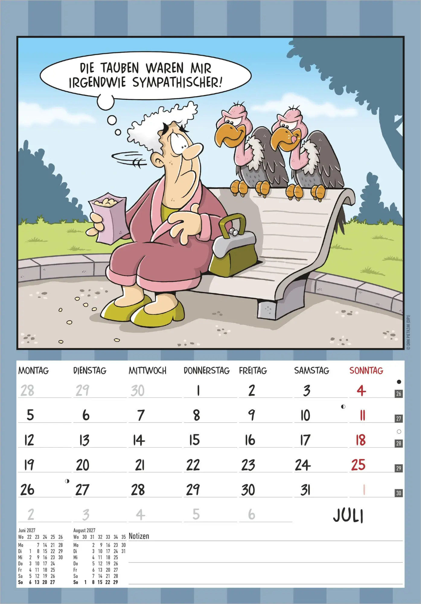 Bild: 4069095011779 | Der Rentner-Kalender 2027 | Neumann Verlage GmbH &amp; Co KG | Kalender