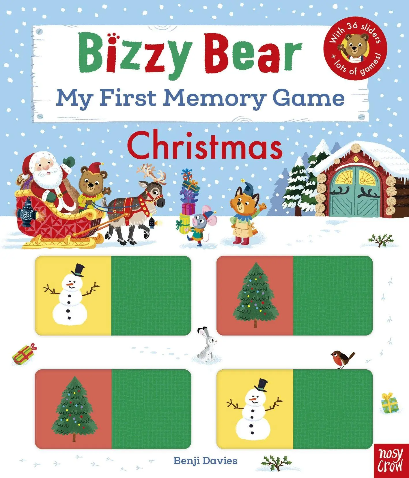 Cover: 9781805131779 | Bizzy Bear: My First Memory Game Book: Christmas | Buch | Bizzy Bear