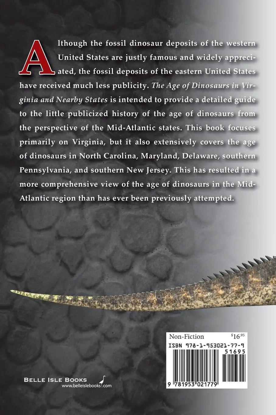 Rückseite: 9781953021779 | The Age of Dinosaurs in Virginia and Nearby States | Rob Weems | Buch