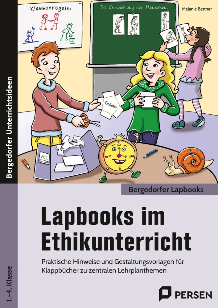 Cover: 9783403201779 | Lapbooks im Ethikunterricht - 1.-4. Klasse | Melanie Bettner | Buch