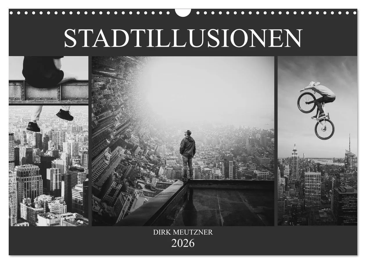 Cover: 9783457901779 | Stadtillusionen (Wandkalender 2026 DIN A3 quer), CALVENDO...