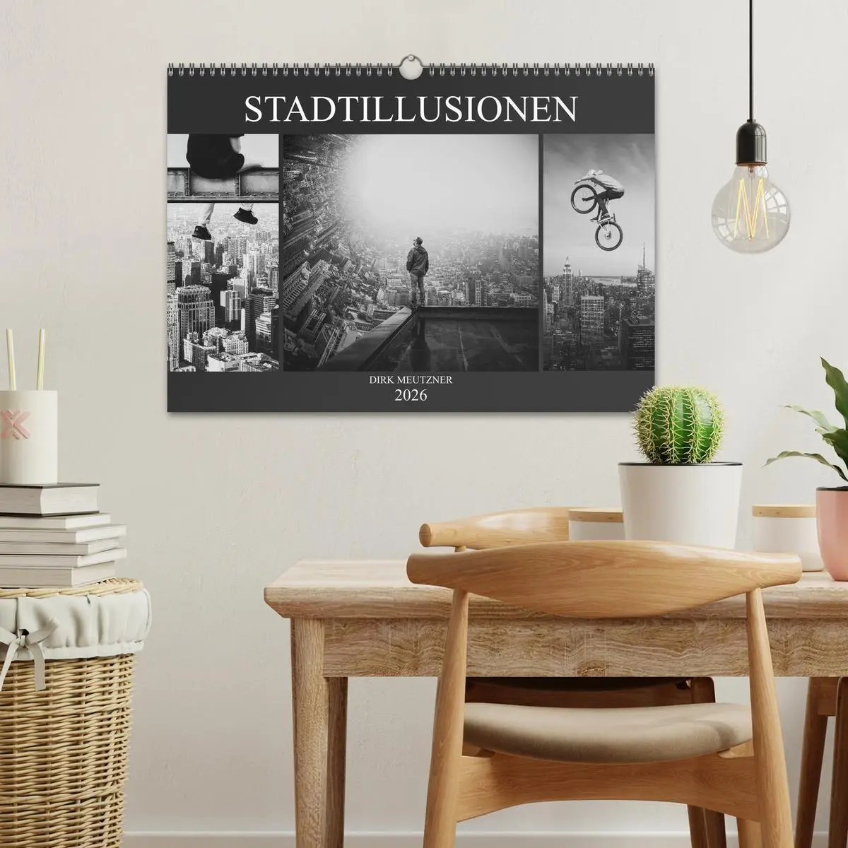 Bild: 9783457901779 | Stadtillusionen (Wandkalender 2026 DIN A3 quer), CALVENDO...