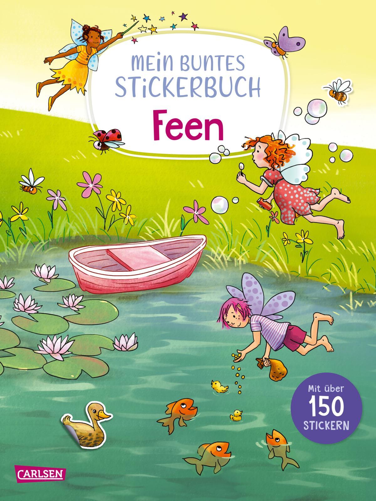 Cover: 9783551191779 | Mein buntes Stickerbuch: Feen | Laura Leintz | Broschüre | 24 S.