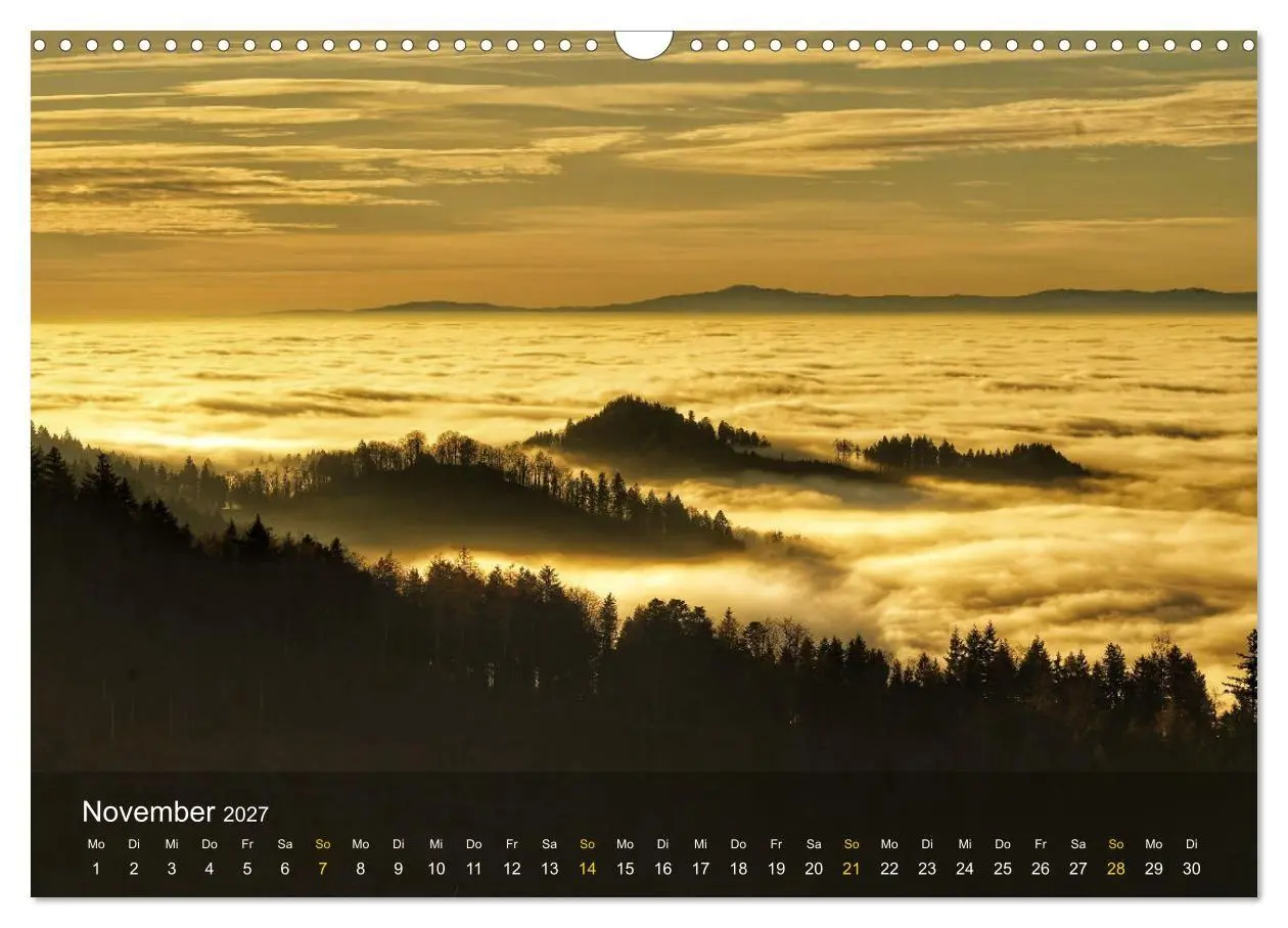 Bild: 9783569011779 | Faszination Schwarzwald (Wandkalender 2027 DIN A3 quer), CALVENDO...