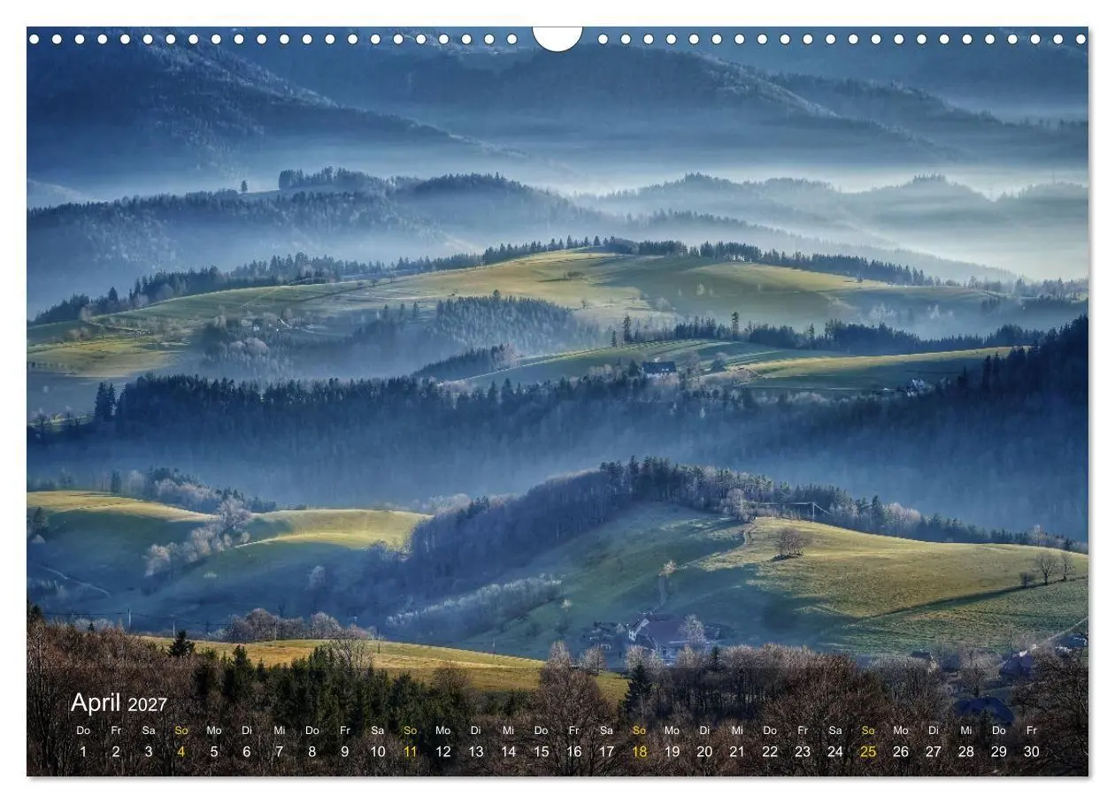 Bild: 9783569011779 | Faszination Schwarzwald (Wandkalender 2027 DIN A3 quer), CALVENDO...
