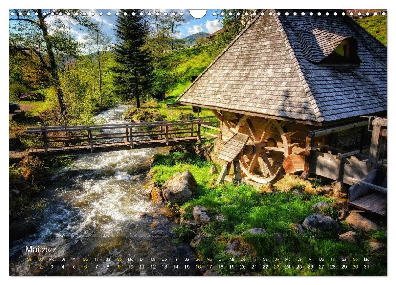 Bild: 9783569011779 | Faszination Schwarzwald (Wandkalender 2027 DIN A3 quer), CALVENDO...