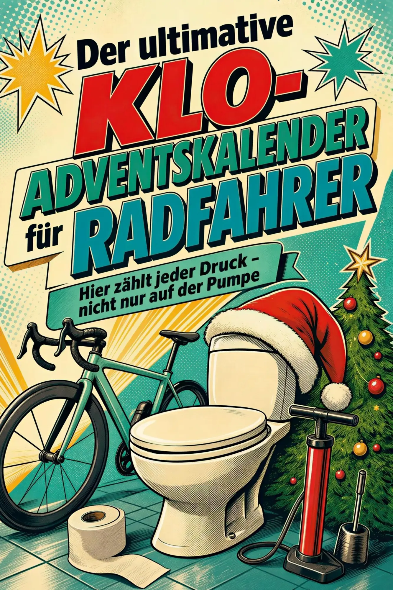 Cover: 9783696111779 | Der ultimative Klo-Adventskalender für Radfahrer | Oliver Herrmann