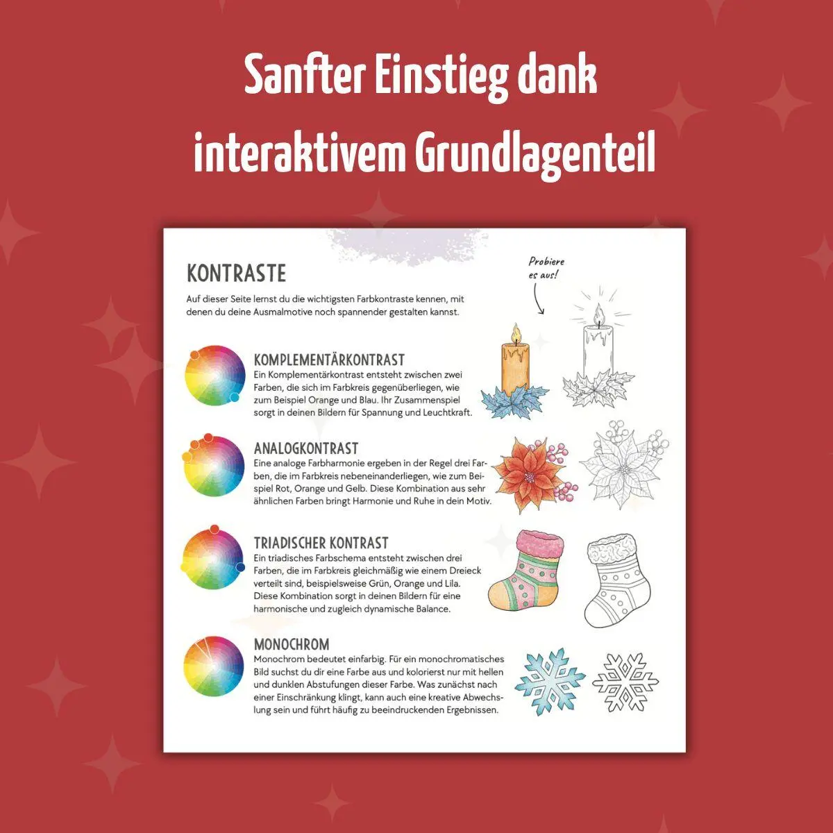 Bild: 9783735881779 | Colorful World - Besinnliche Weihnachtszeit | Ausmalen &amp; entspannen