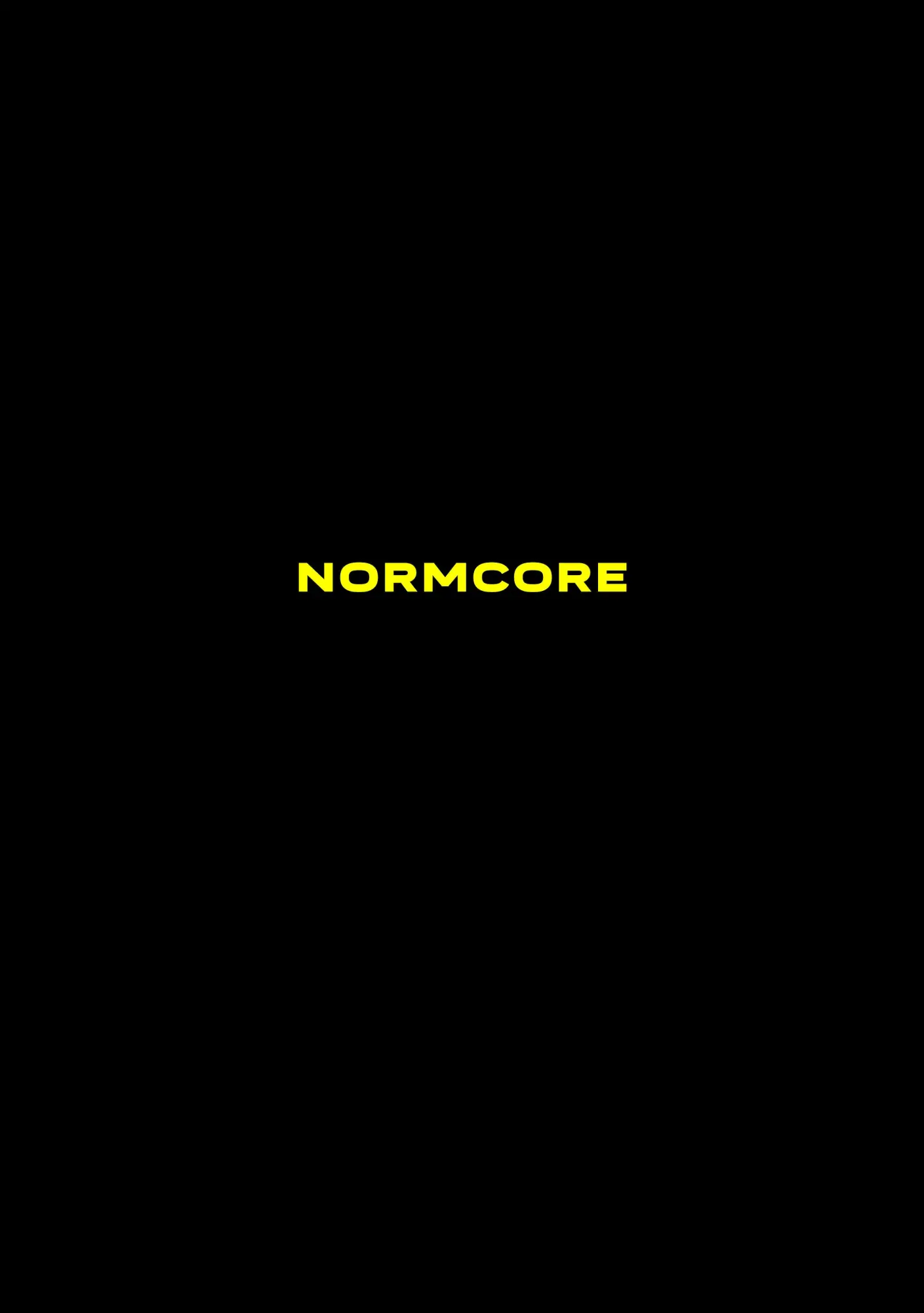 Cover: 9783987411779 | Moritz Riesenbeck | Normcore | V. (u. a.) | Taschenbuch | 232 S.