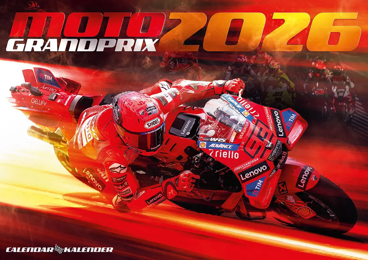 Cover: 9798893611779 | Moto GP Kalender 2026 | Offizieller MotoGP Kalender | Kalender | 14 S.