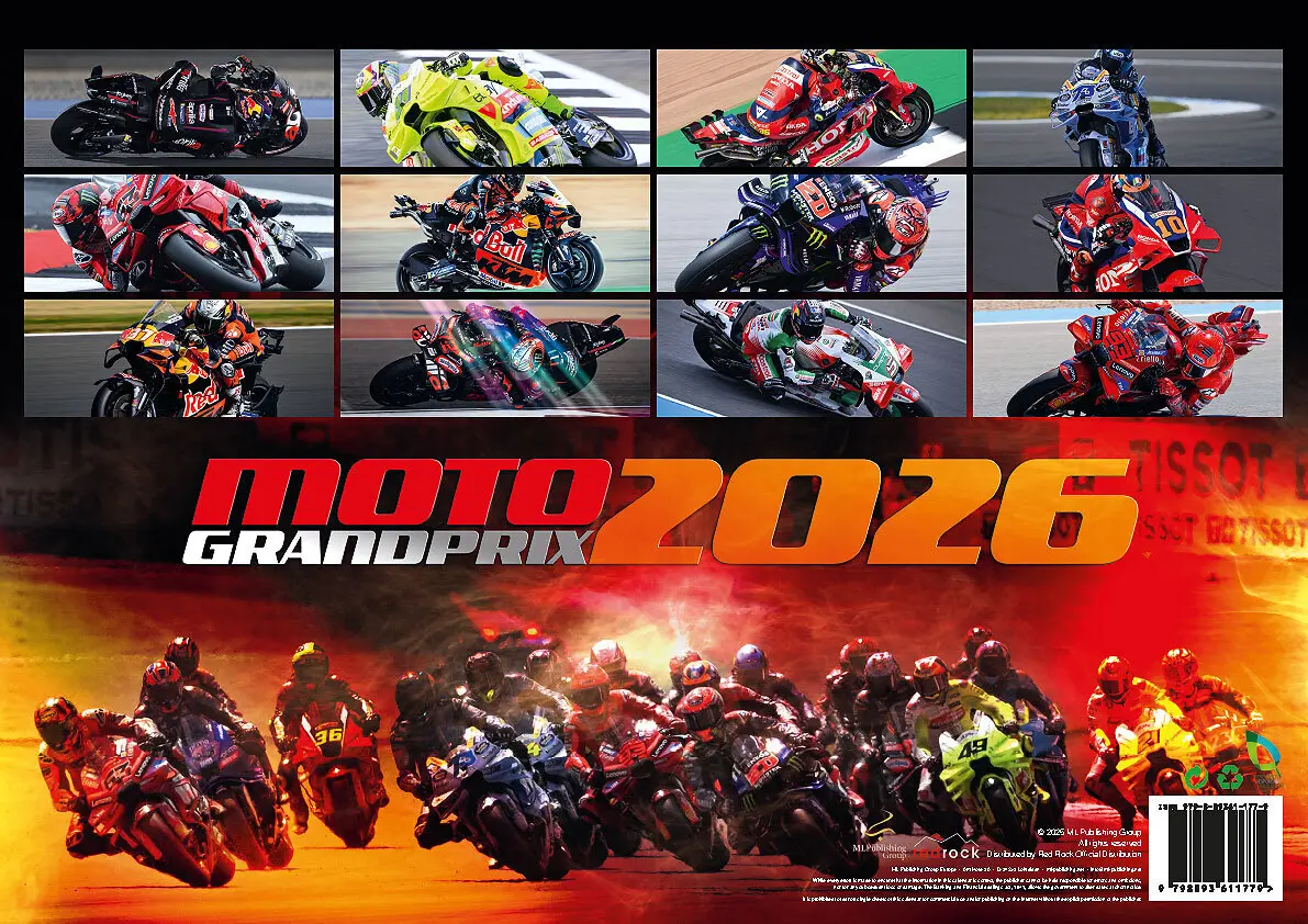 Bild: 9798893611779 | Moto GP Kalender 2026 | Offizieller MotoGP Kalender | Kalender | 14 S.