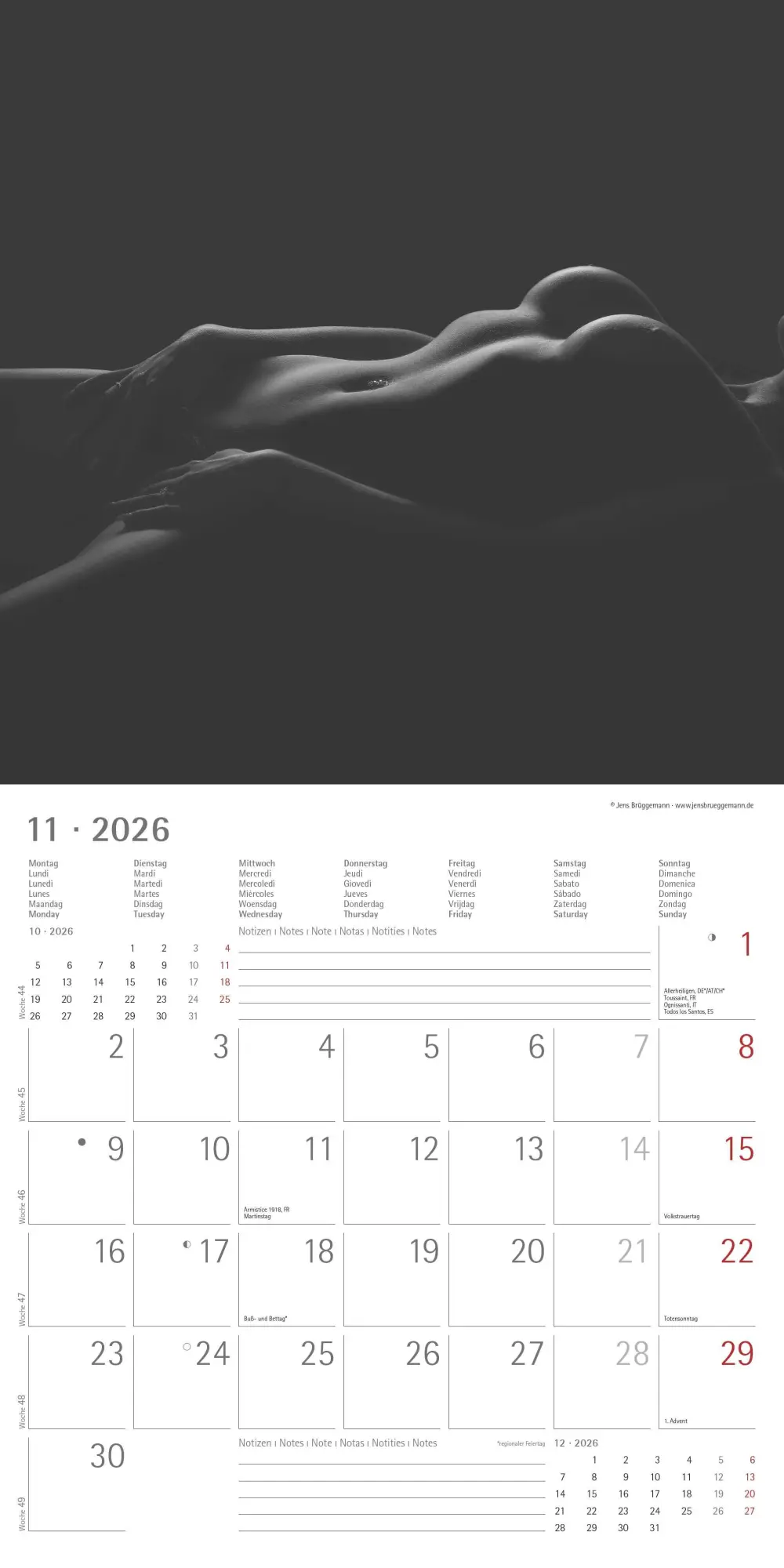 Bild: 4069095001879 | Feminine 2026 - Broschürenkalender 30x30 cm (30x60 geöffnet) -...