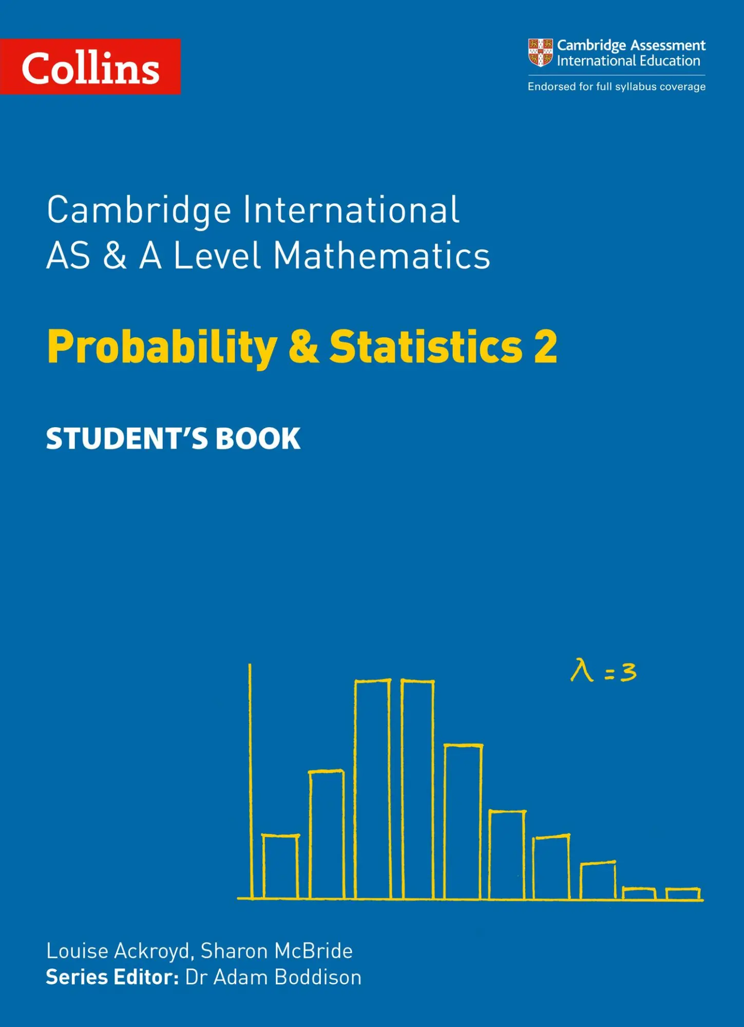 Cover: 9780008271879 | Cambridge International as &amp; a Level Mathematics Probability and...