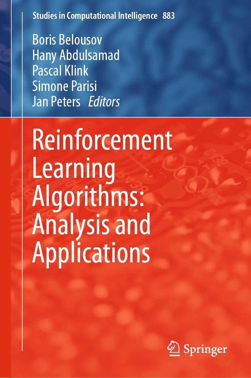 Cover: 9783030411879 | Reinforcement Learning Algorithms: Analysis and Applications | Buch