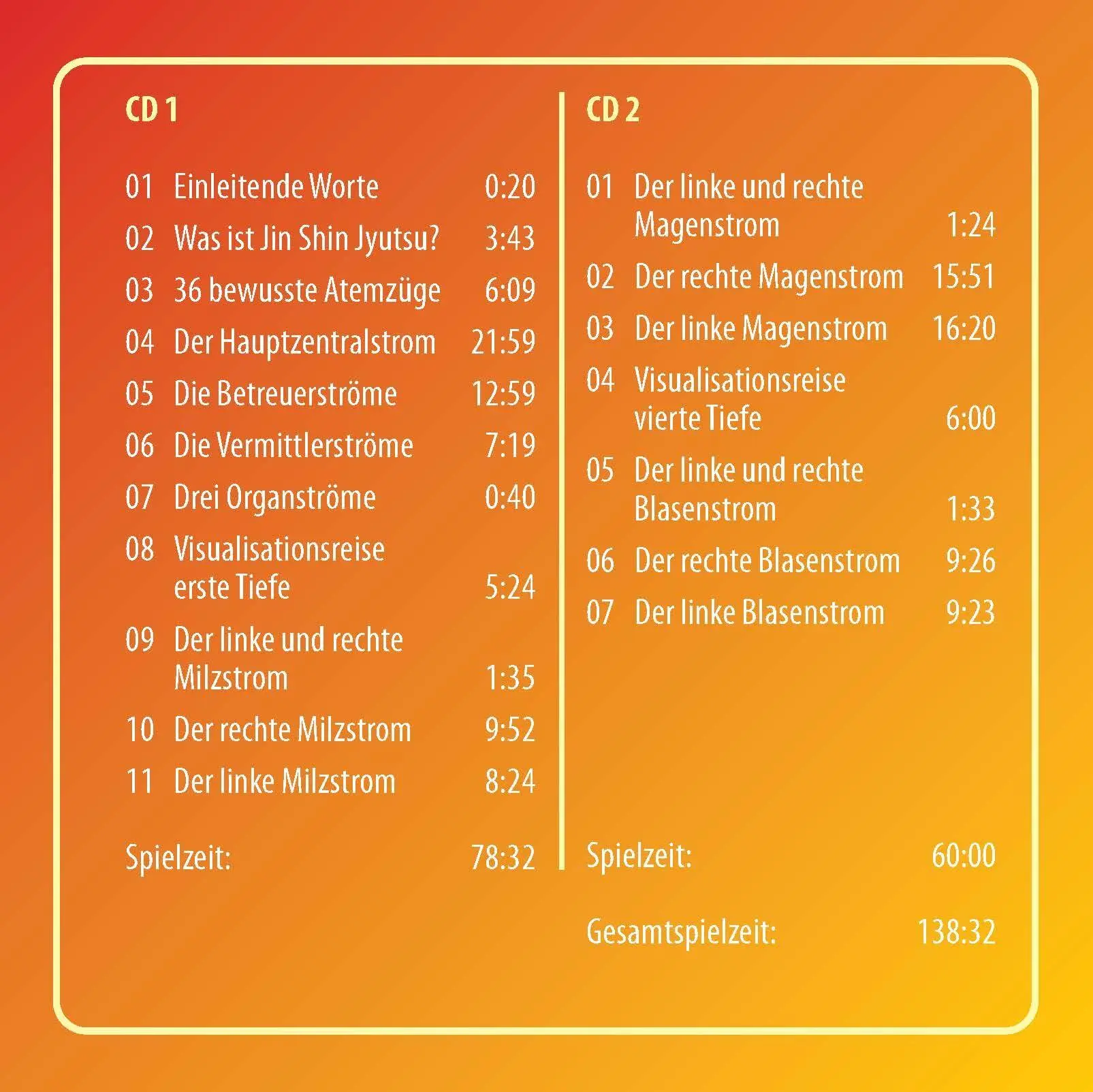Bild: 9783424151879 | Jin Shin Jyutsu CD | Waltraud Riegger-Krause | Audio-CD | 139 Min.