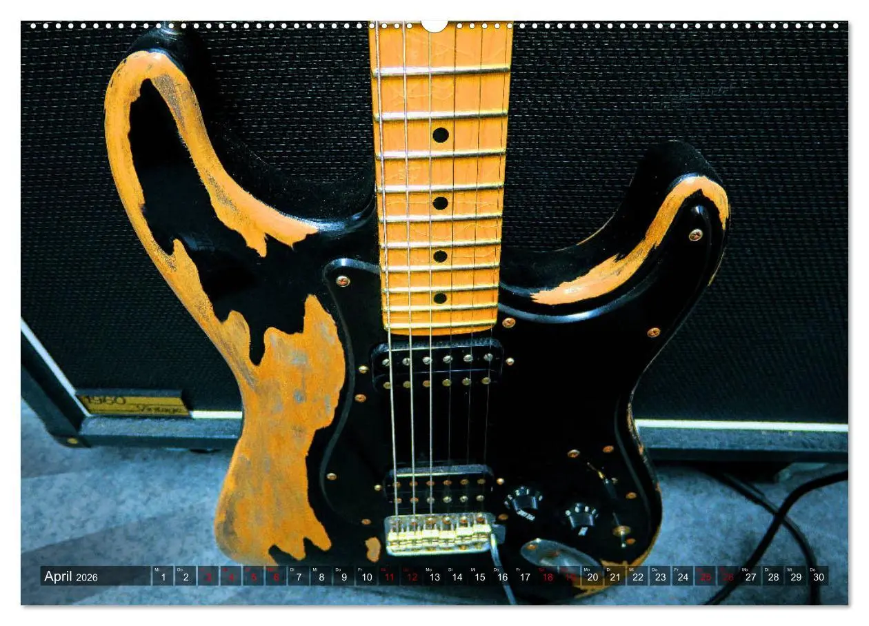 Bild: 9783457681879 | Vintage Gitarren in Szene gesetzt (hochwertiger Premium...
