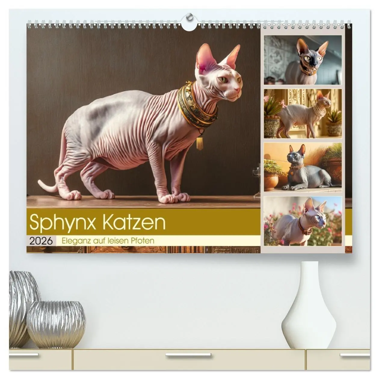Cover: 9783457991879 | Sphinx Katzen. Eleganz auf leisen Pfoten (hochwertiger Premium...