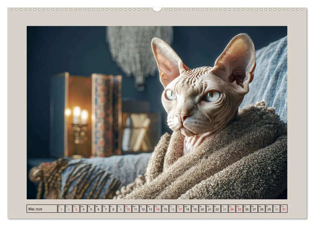 Bild: 9783457991879 | Sphinx Katzen. Eleganz auf leisen Pfoten (hochwertiger Premium...