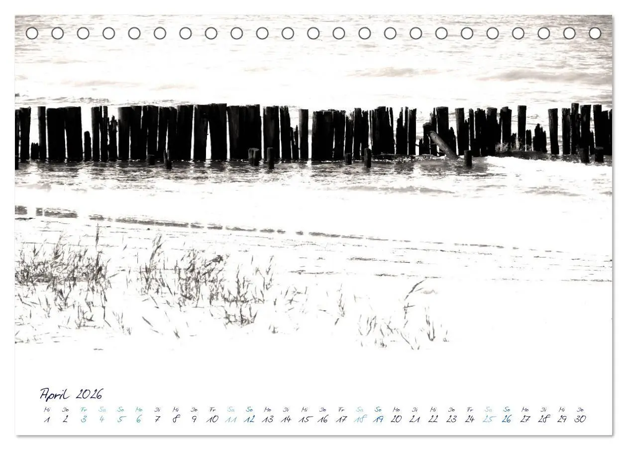 Bild: 9783516221879 | Meeresbilder - Nordsee-Impressionen (Tischkalender 2026 DIN A5...