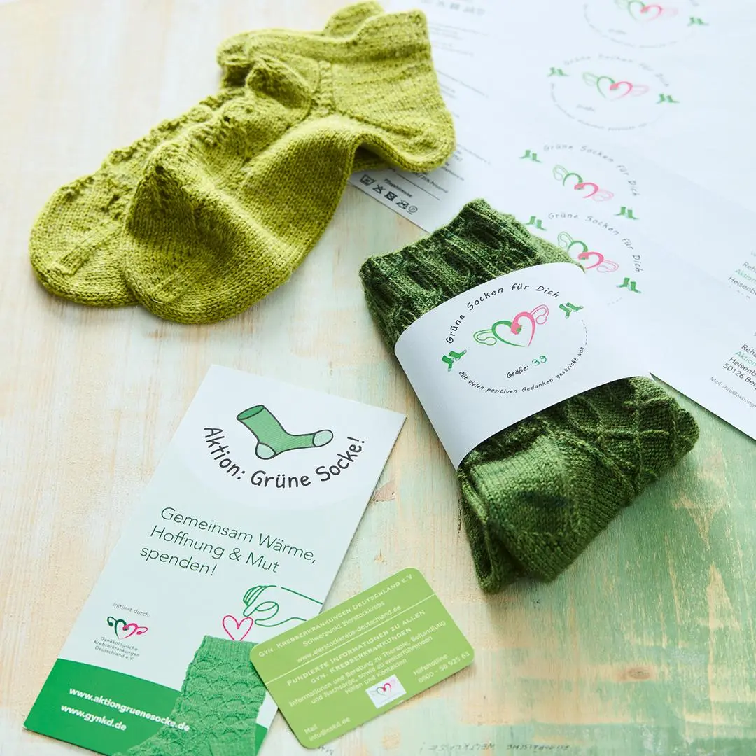 Bild: 9783735871879 | Aktion: Grüne Socke! - Das Strickbuch | Tanja Steinbach (u. a.) | Buch