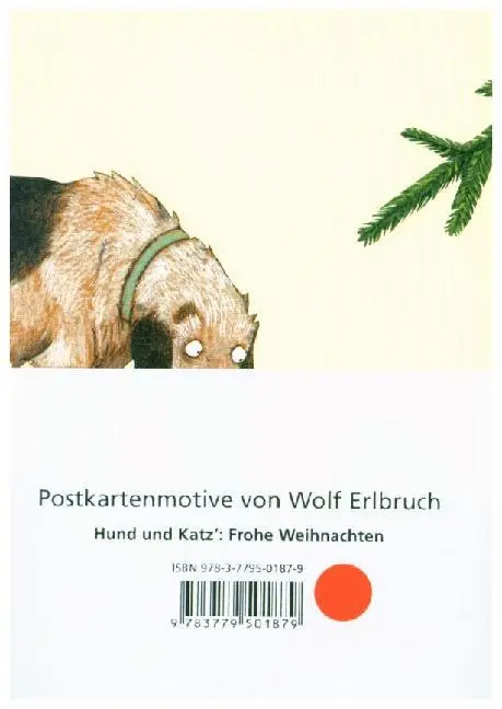 Cover: 9783779501879 | Weihnachten, Motiv Hund &amp; Katz, 10 Postkarten | Wolf Erlbruch | 2015