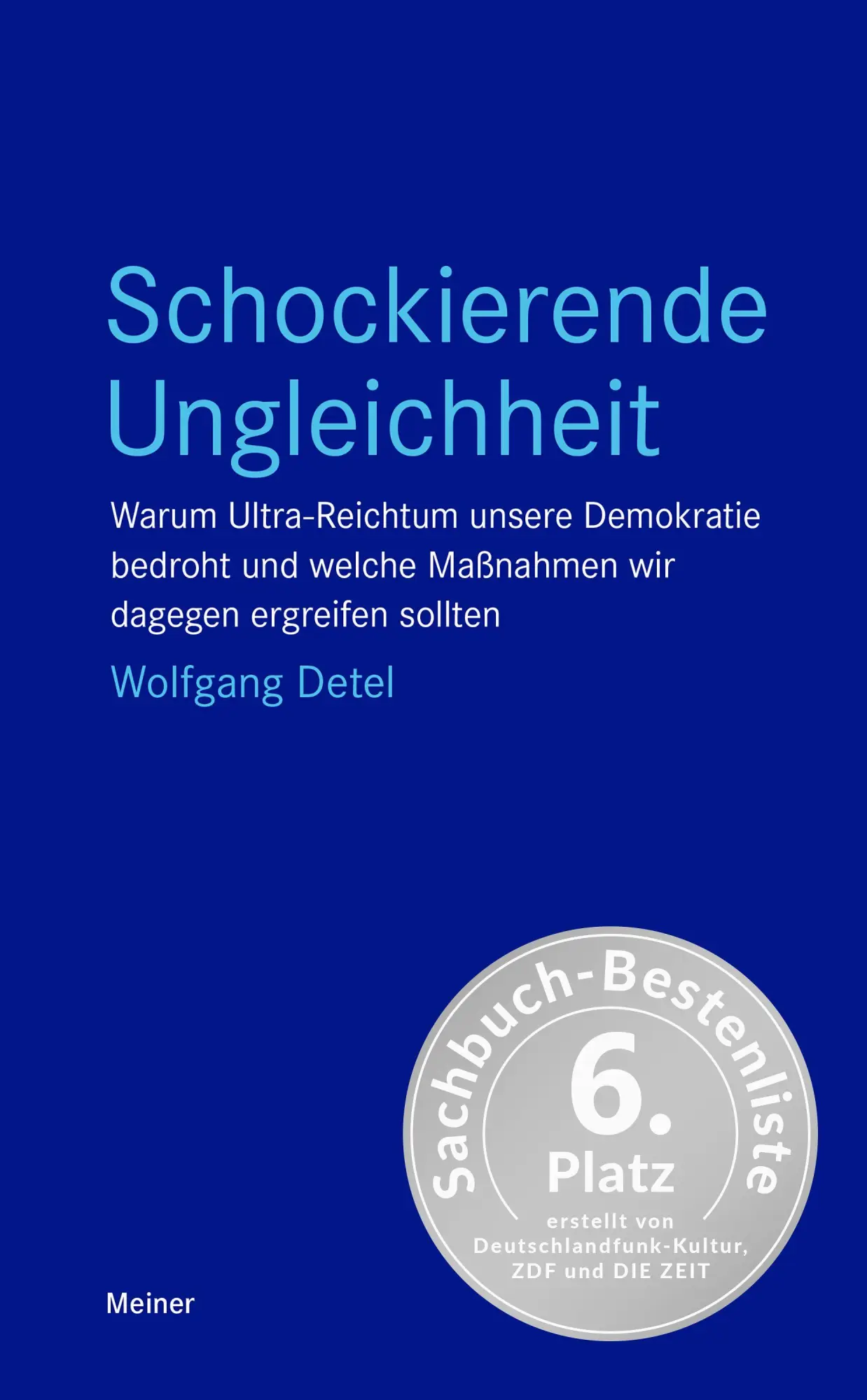 Cover: 9783787351879 | Schockierende Ungleichheit | Wolfgang Detel | Taschenbuch | 420 S.