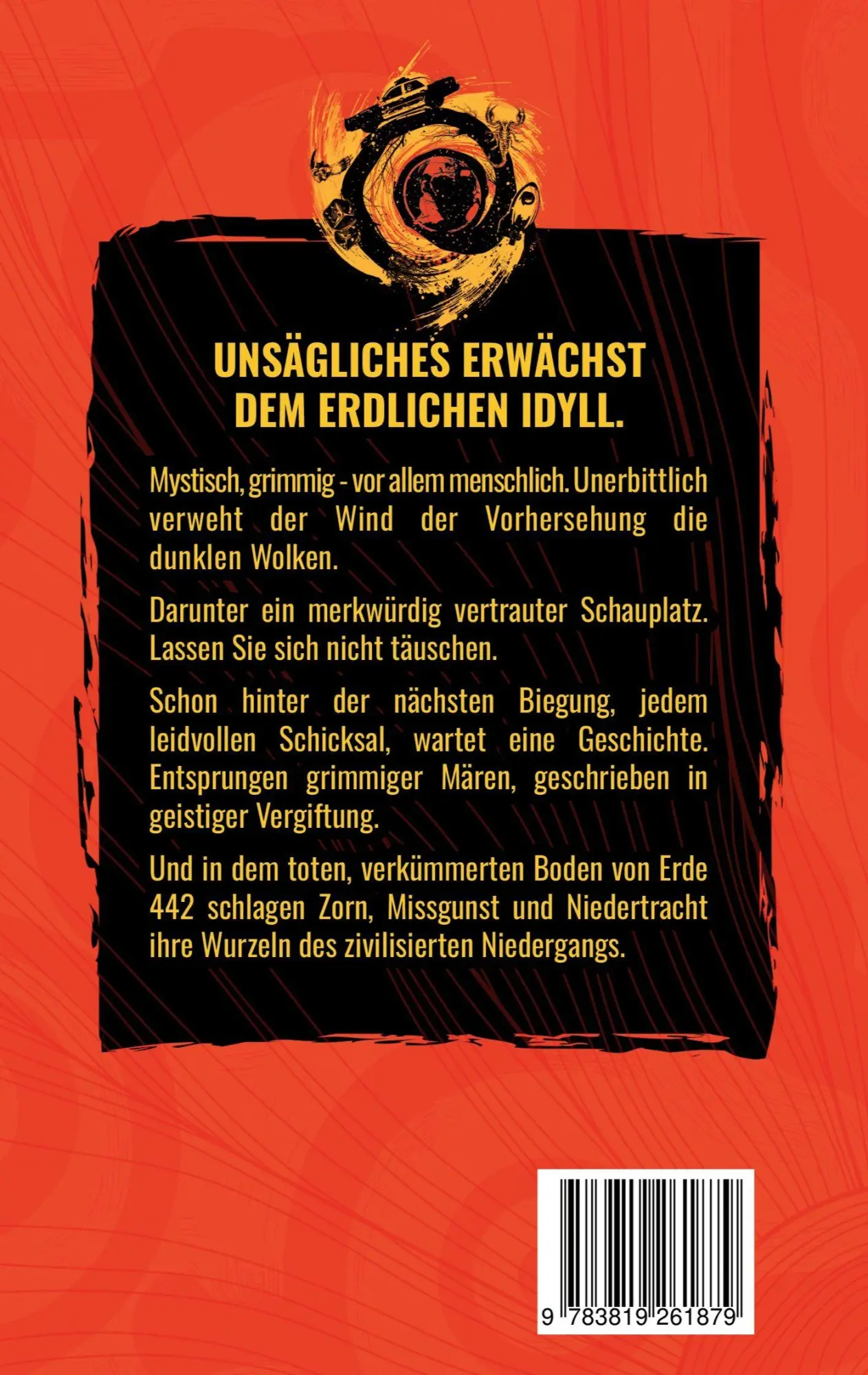 Rückseite: 9783819261879 | Menschliches Versagen | Erzählungen von Erde 442 | Oliver Elsner