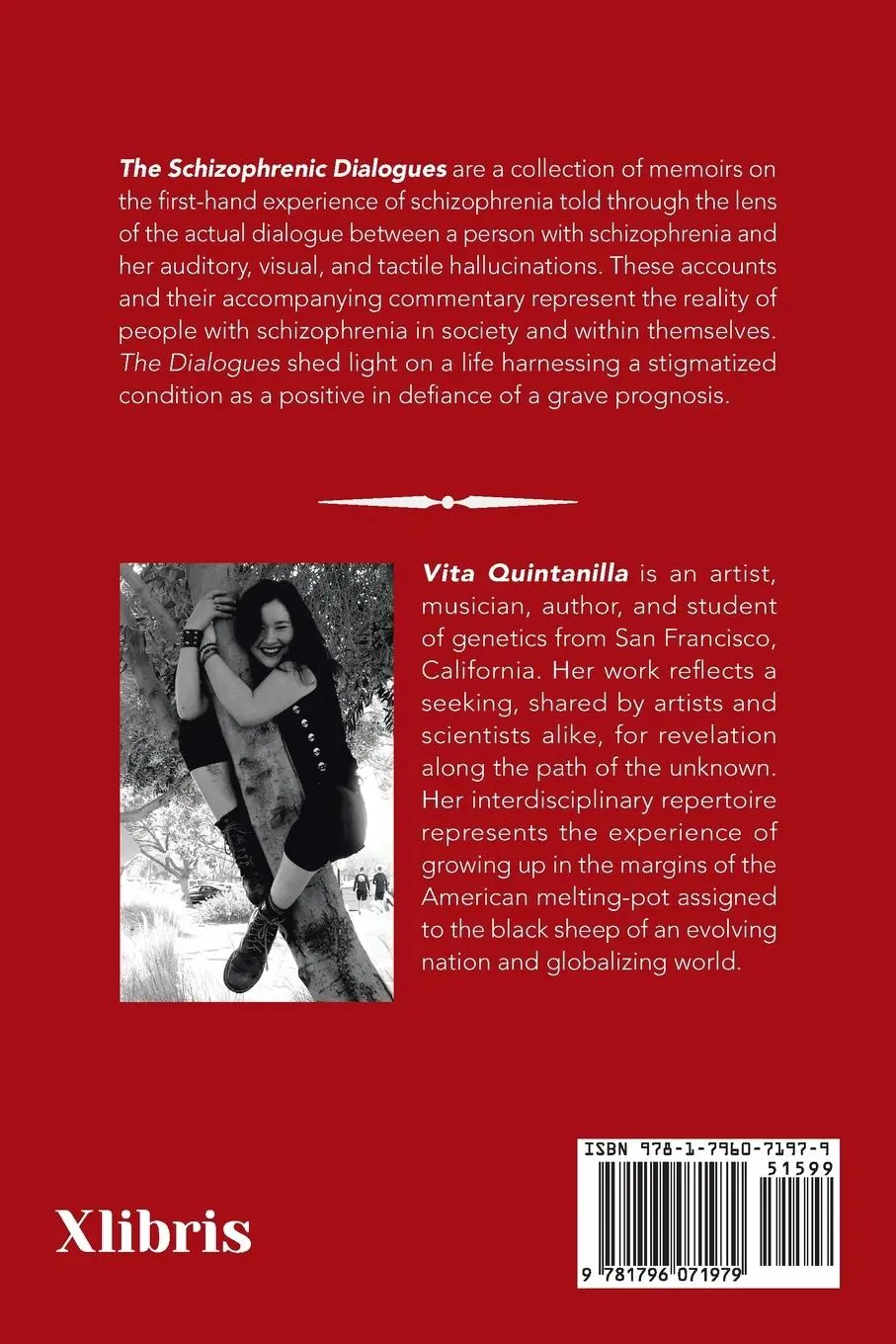 Rückseite: 9781796071979 | The Schizophrenic Dialogues | Vita Rhie Quintanilla | Taschenbuch