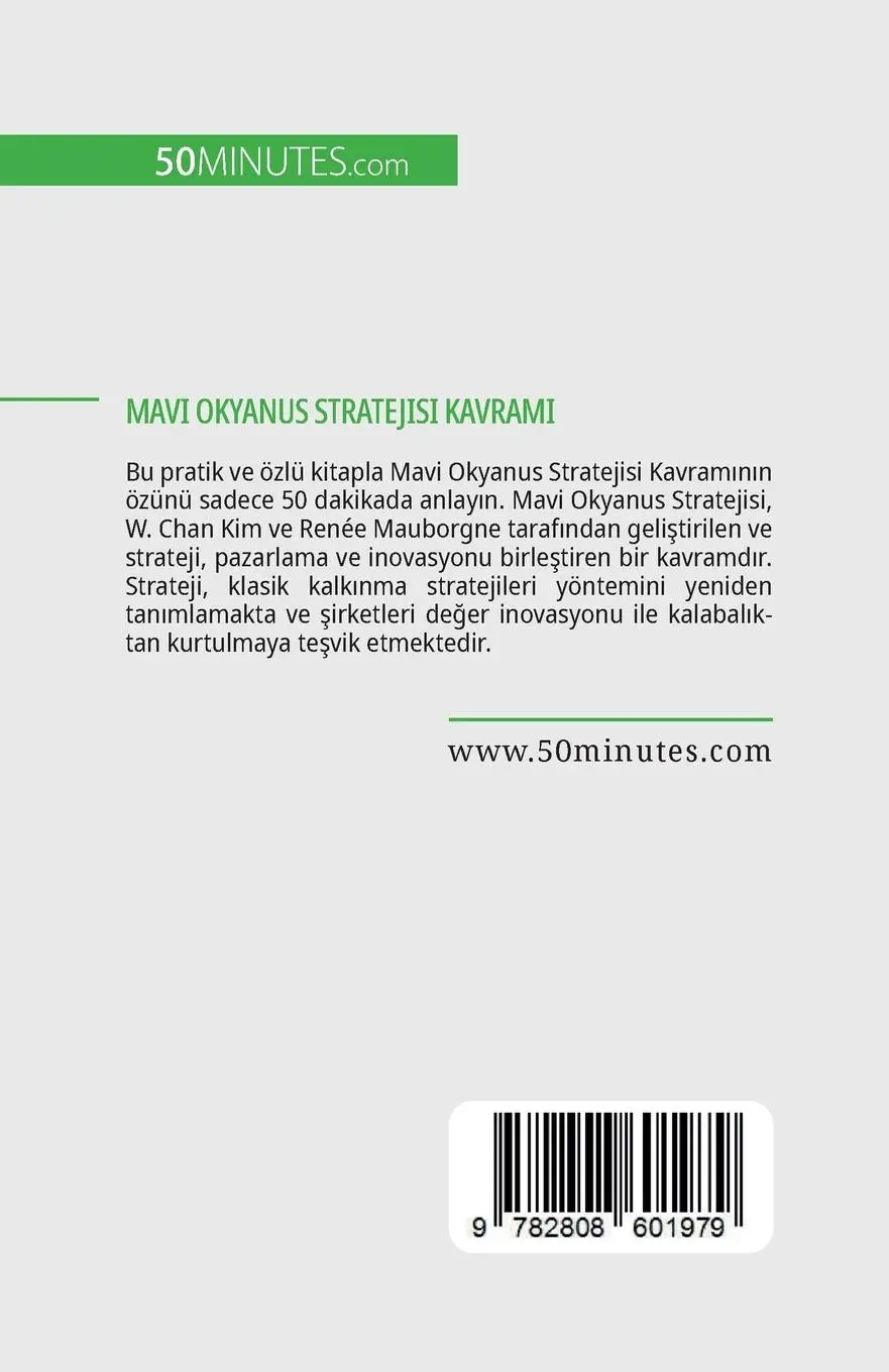 Rückseite: 9782808601979 | Mavi Okyanus Stratejisi kavram¿ | Pierre Pichère | Taschenbuch | 2023