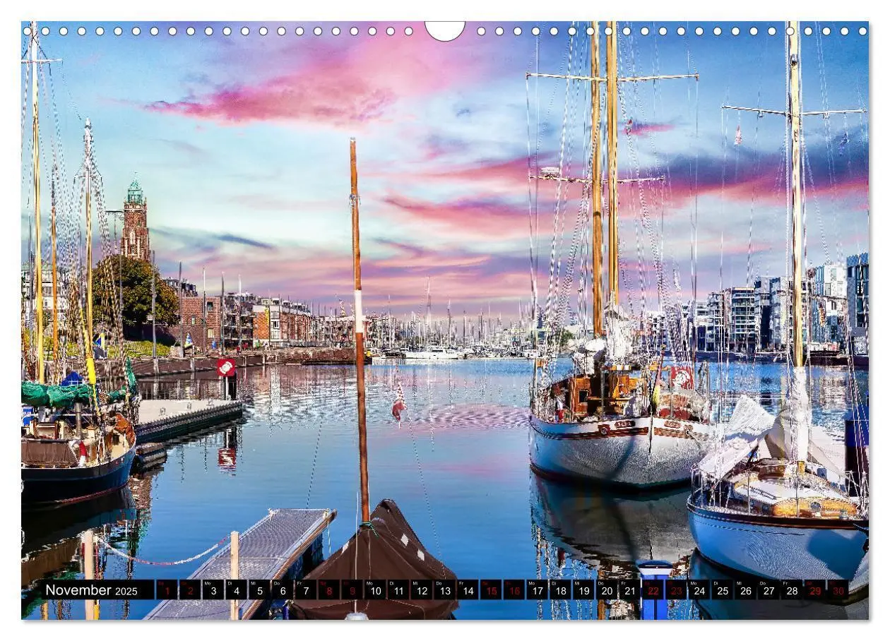 Bild: 9783435101979 | BREMERHAVEN Maritimes in der Seestadt (Wandkalender 2025 DIN A3...