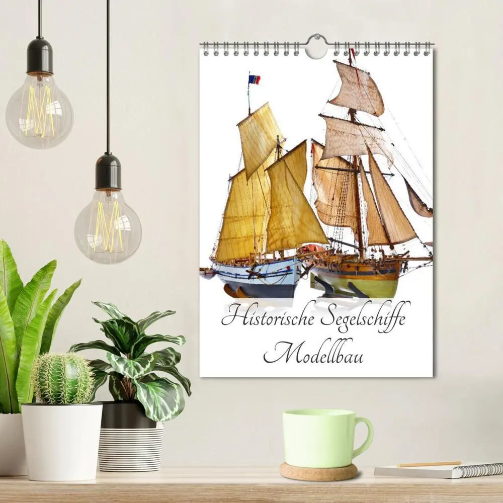 Bild: 9783435961979 | Historische Segelschiffe - Modellbau (Wandkalender 2025 DIN A4...