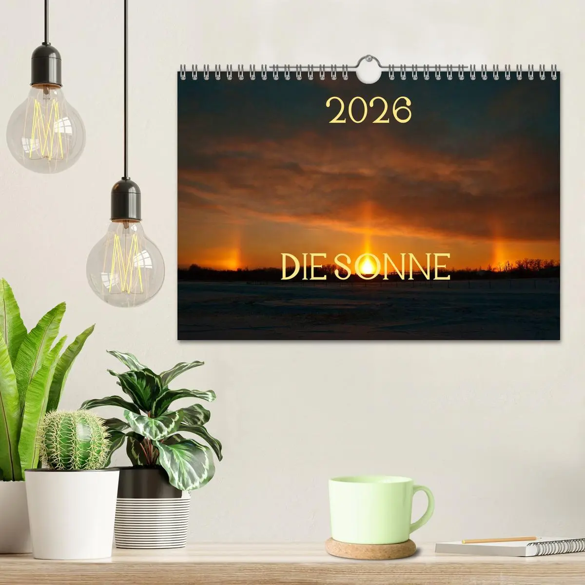 Bild: 9783516211979 | Die Sonne - 2026 (Wandkalender 2026 DIN A4 quer), CALVENDO...