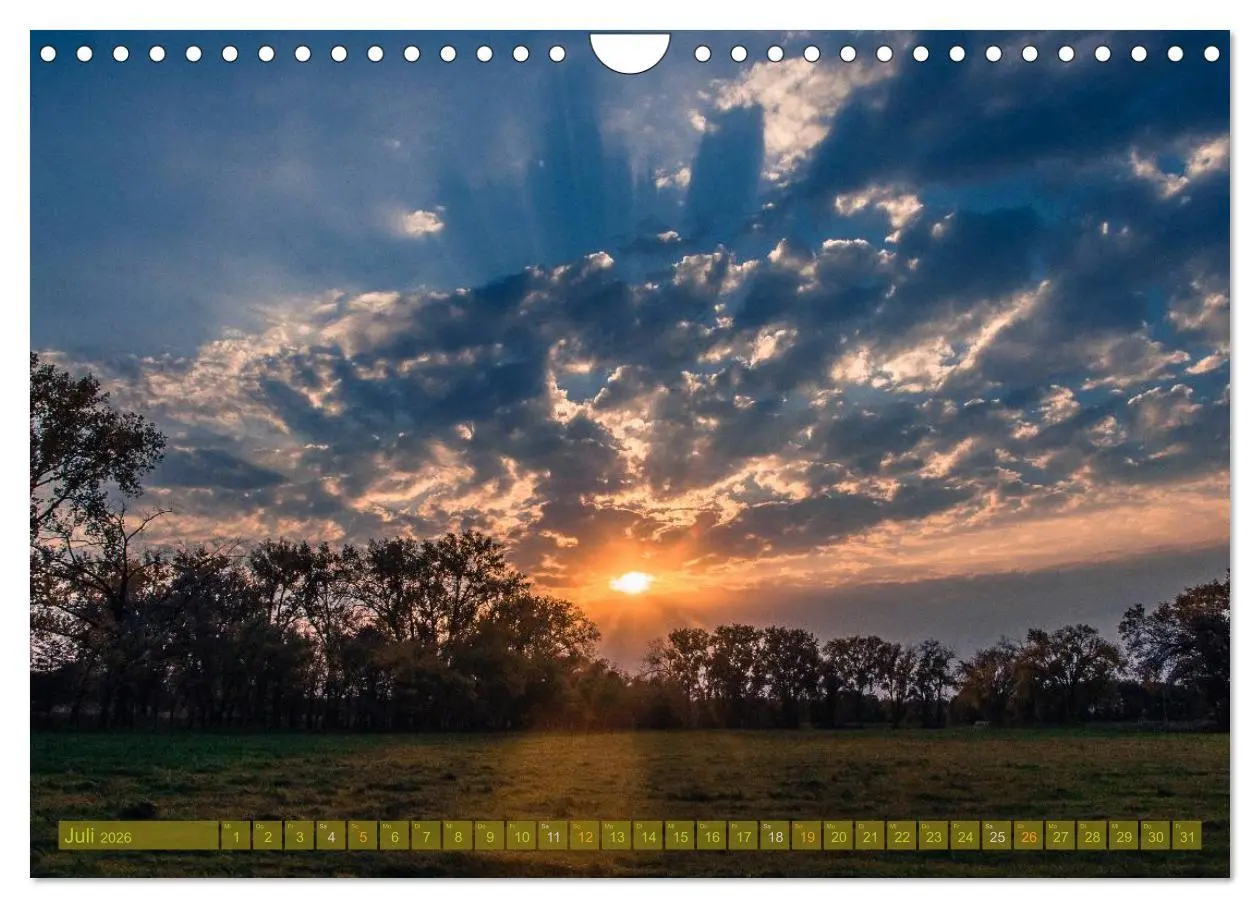 Bild: 9783516211979 | Die Sonne - 2026 (Wandkalender 2026 DIN A4 quer), CALVENDO...