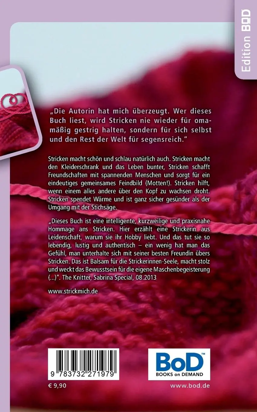 Rückseite: 9783732271979 | Stricken macht schön | Martina Behm | Taschenbuch | 140 S. | Deutsch