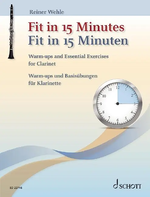 Cover: 9783795711979 | Fit in 15 Minuten - Klarinette | Reiner Wehle | Broschüre | 52 S.