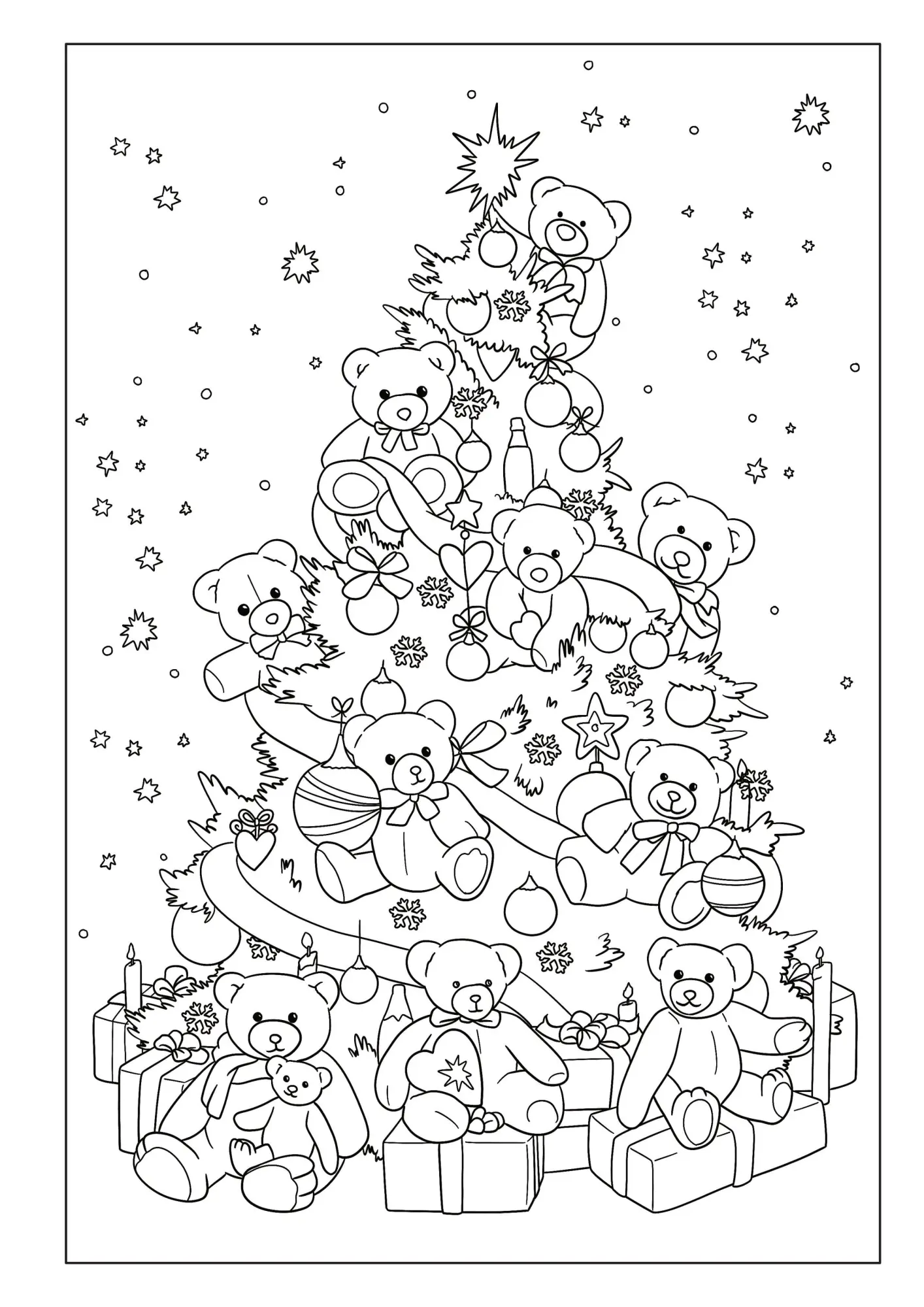 Bild: 9783986571979 | Malbuch Weihnachten für die ganze Familie mit 50 festlichen...