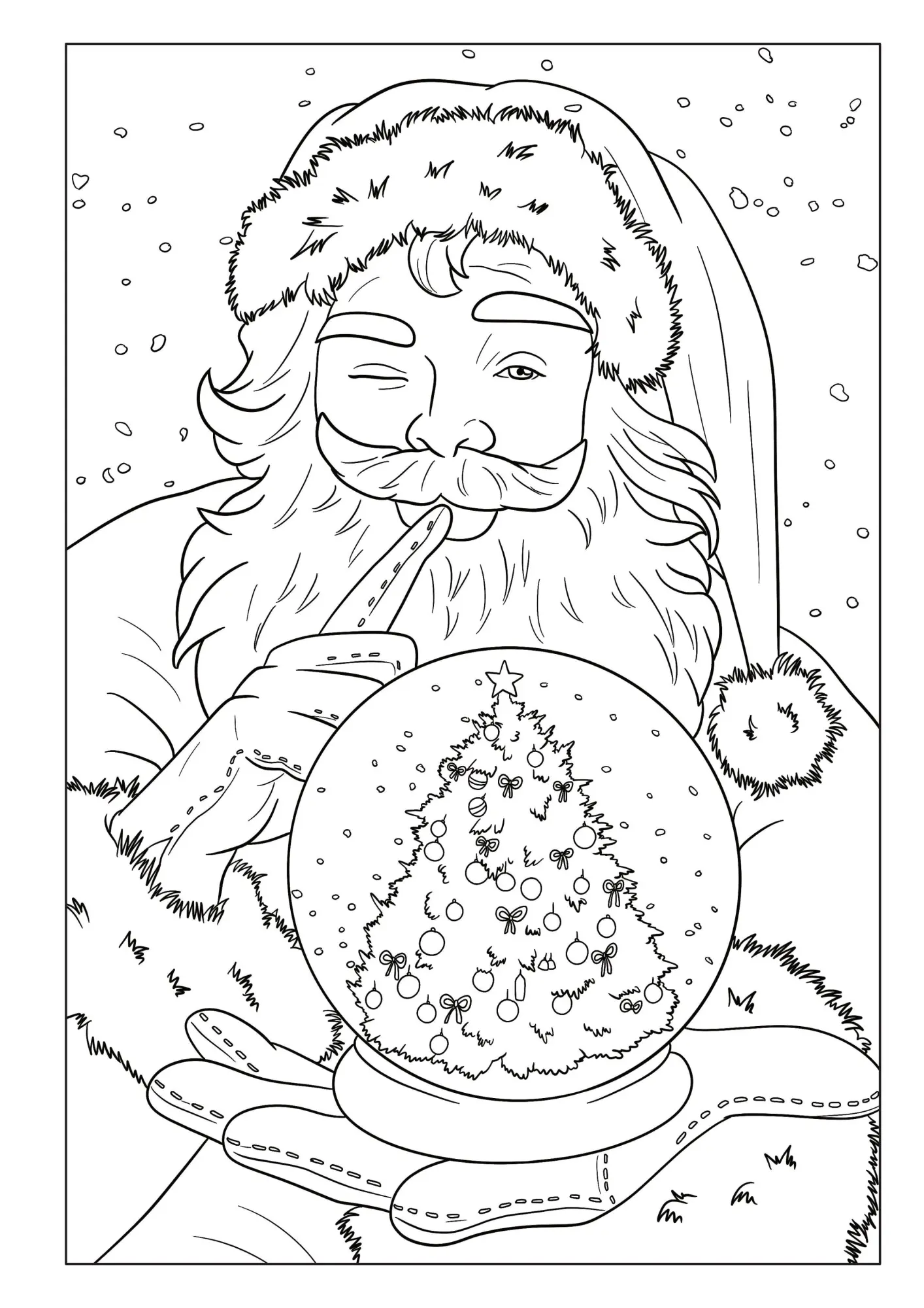 Bild: 9783986571979 | Malbuch Weihnachten für die ganze Familie mit 50 festlichen...