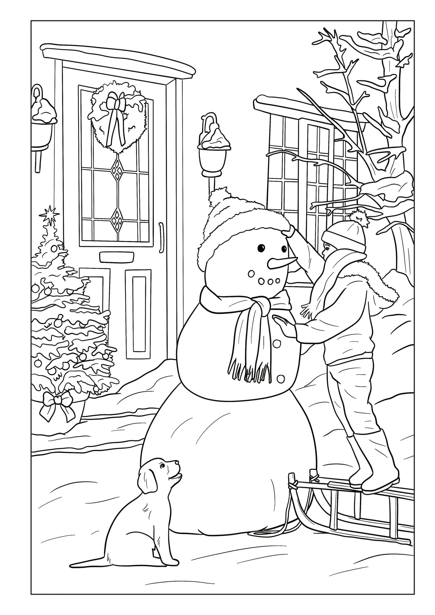 Bild: 9783986571979 | Malbuch Weihnachten für die ganze Familie mit 50 festlichen...