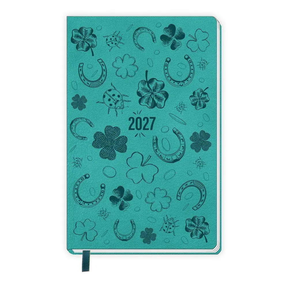 Cover: 4251901512079 | TRÖTSCH - Taschenkalender A6 Soft Touch Glück 2027 | KG | Kalender