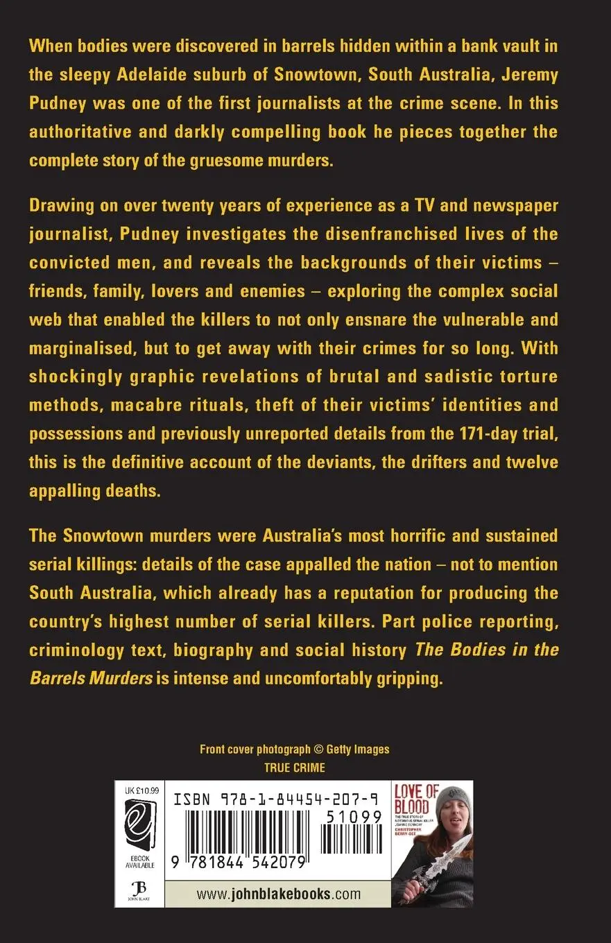 Rückseite: 9781844542079 | The Bodies In Barrel Murders | Jeremy Pudney | Taschenbuch | Englisch