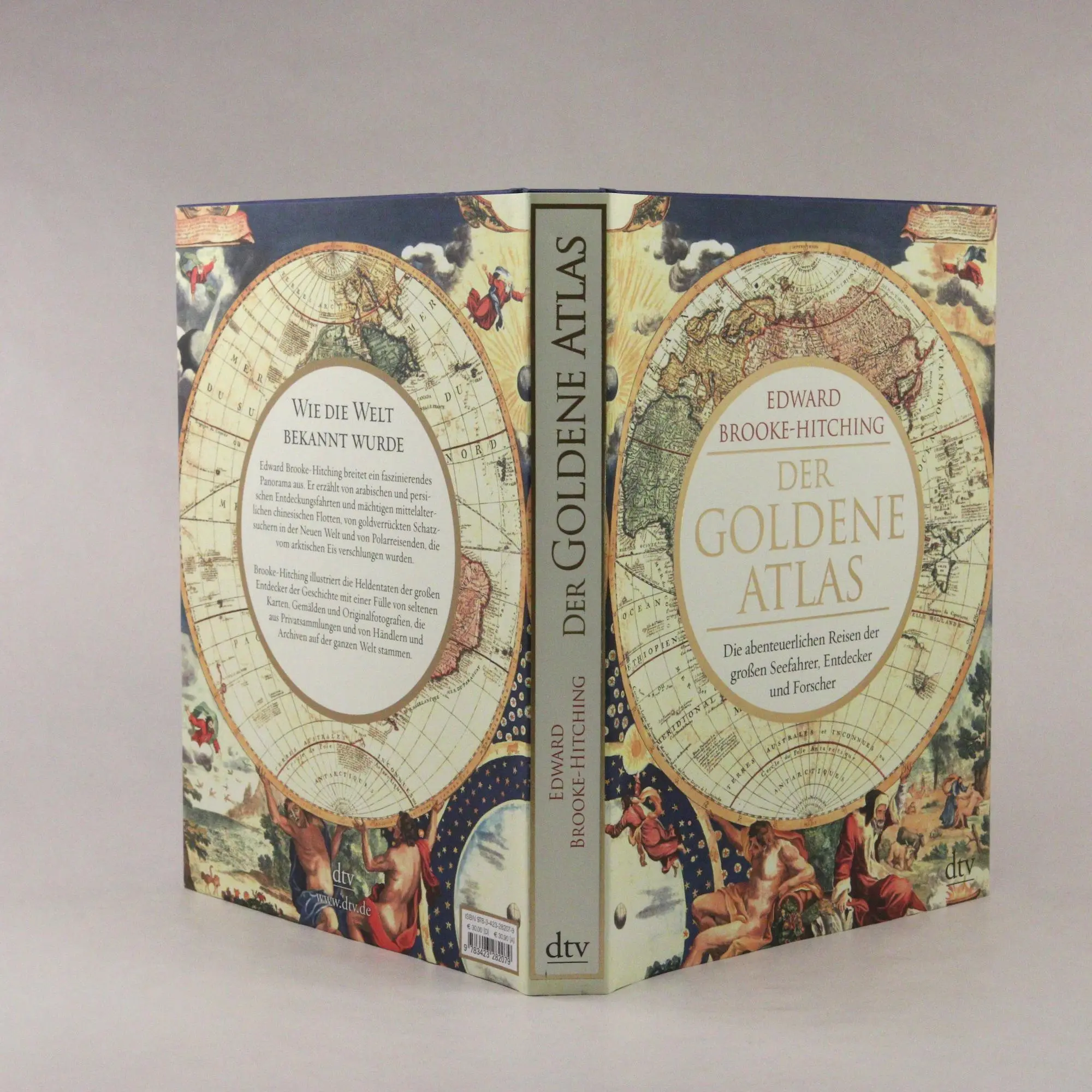 Bild: 9783423282079 | Der goldene Atlas | Edward Brooke-Hitching | Buch | 256 S. | Deutsch