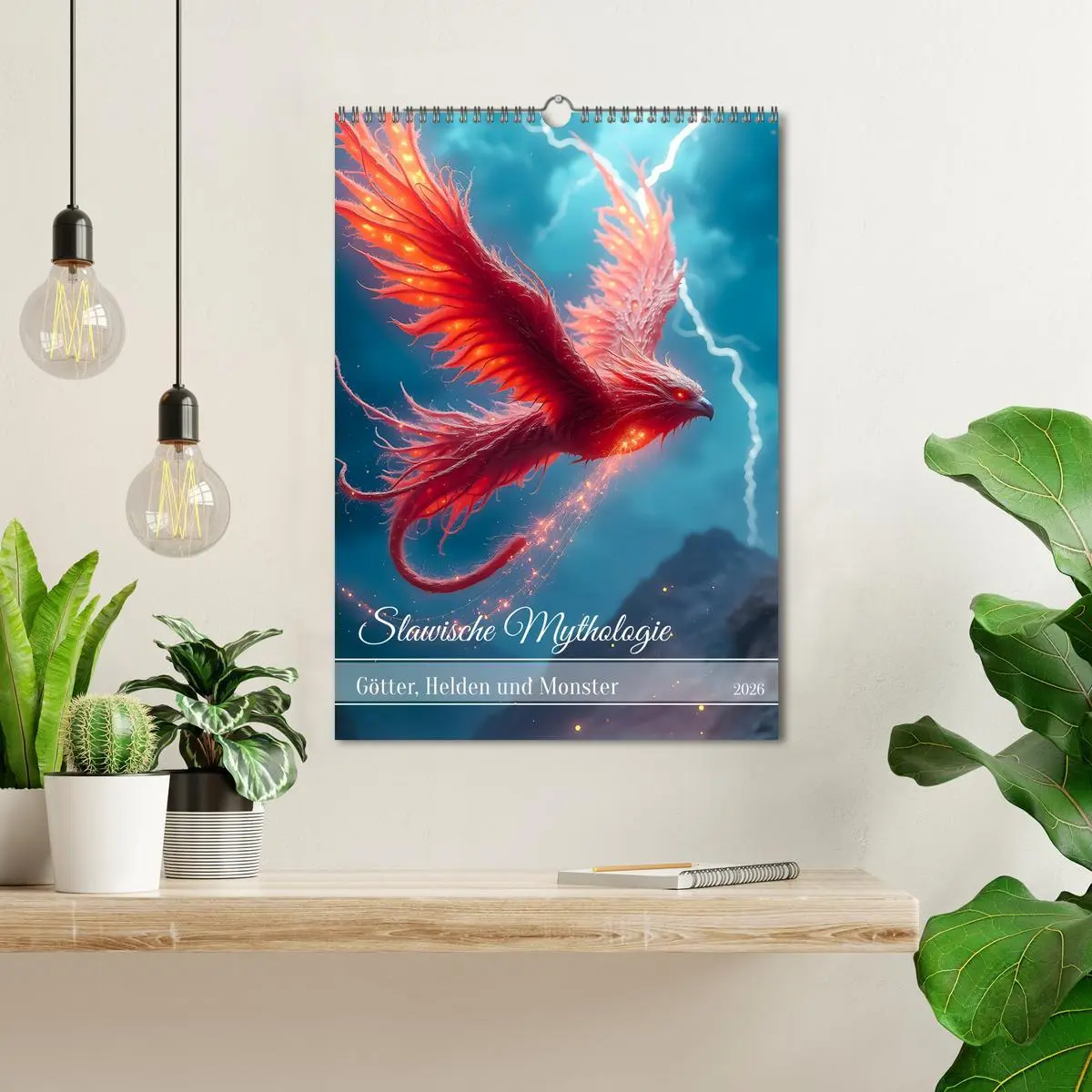 Bild: 9783457942079 | Slawische Mythologie - Götter, Helden und Monster (Wandkalender...