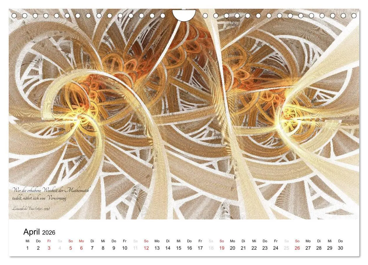 Bild: 9783516032079 | Mathematik - Grafiken und Zitate 2026 (Wandkalender 2026 DIN A4...