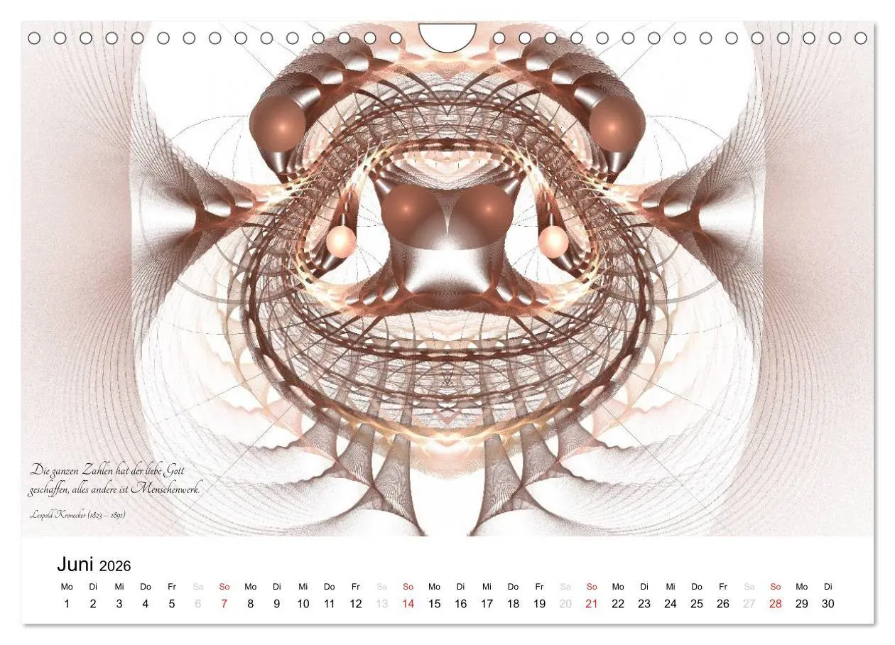 Bild: 9783516032079 | Mathematik - Grafiken und Zitate 2026 (Wandkalender 2026 DIN A4...