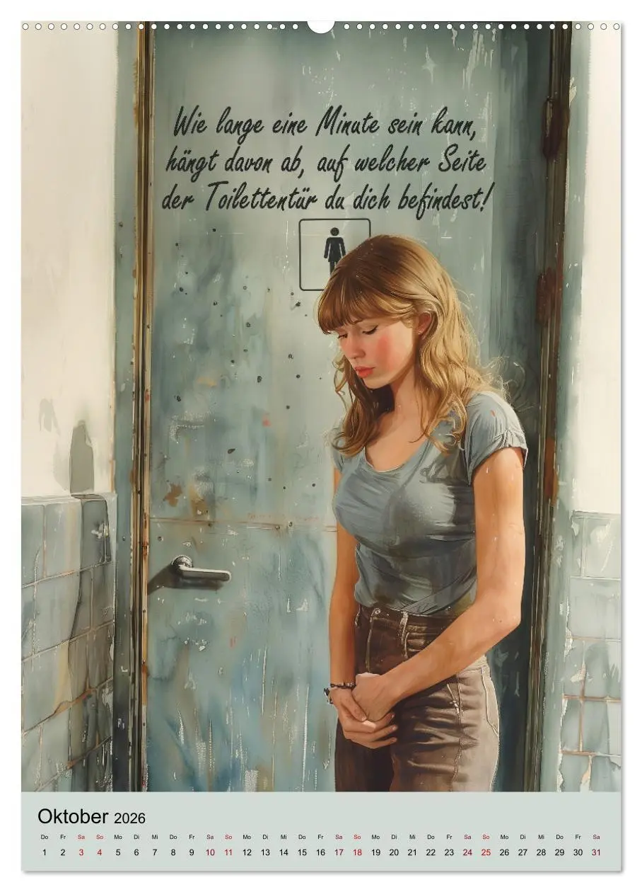 Bild: 9783516272079 | Klosprüche (hochwertiger Premium Wandkalender 2026 DIN A2 hoch),...