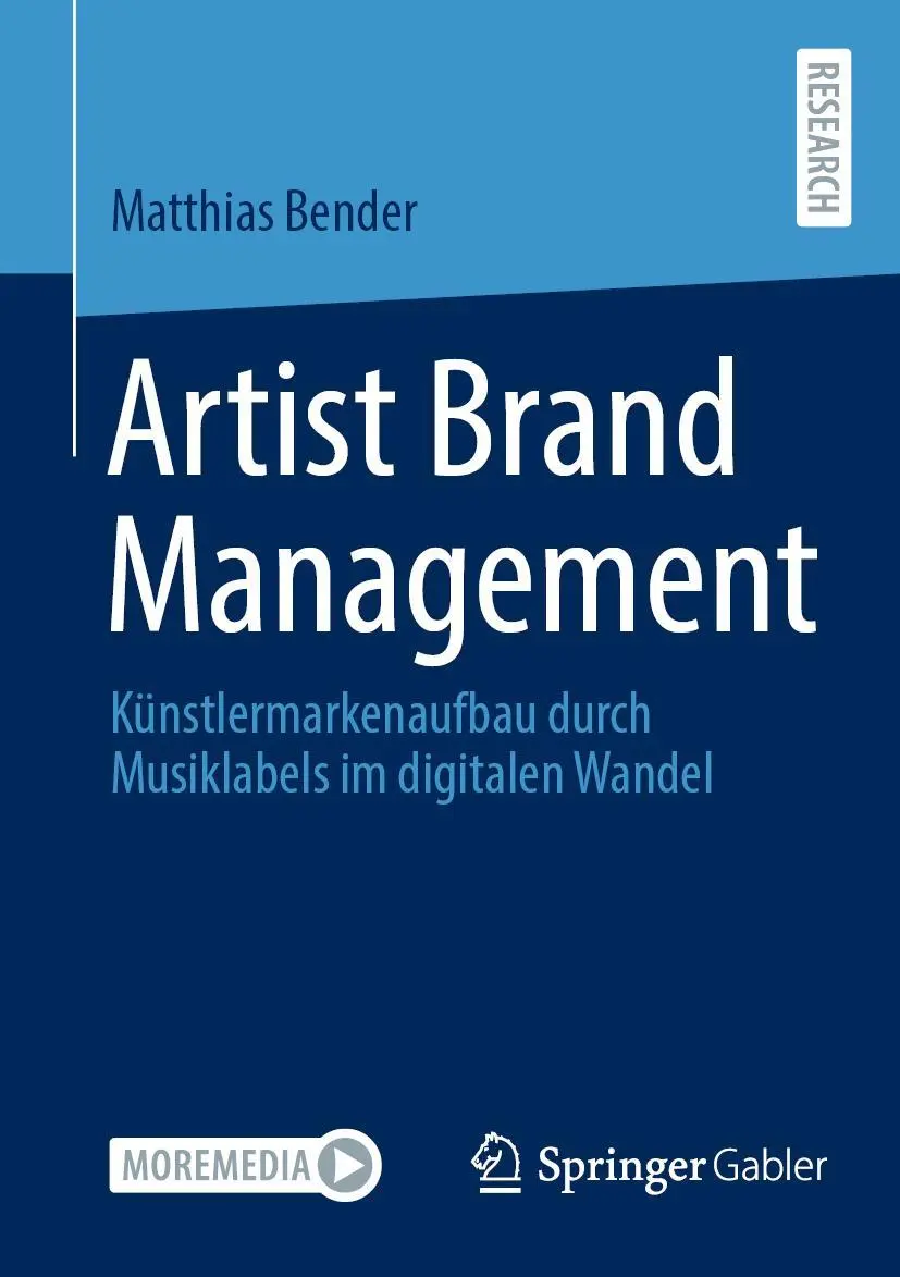 Cover: 9783658392079 | Artist Brand Management | Matthias Bender | Taschenbuch | xx | Deutsch