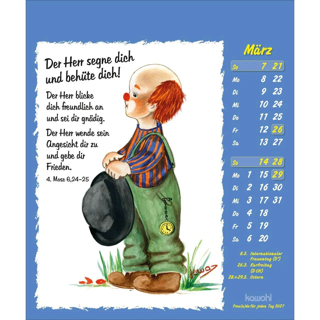 Bild: 9783754872079 | Freu(n)de für jeden Tag 2027 | Maria Conception Sáenz de Cabezón